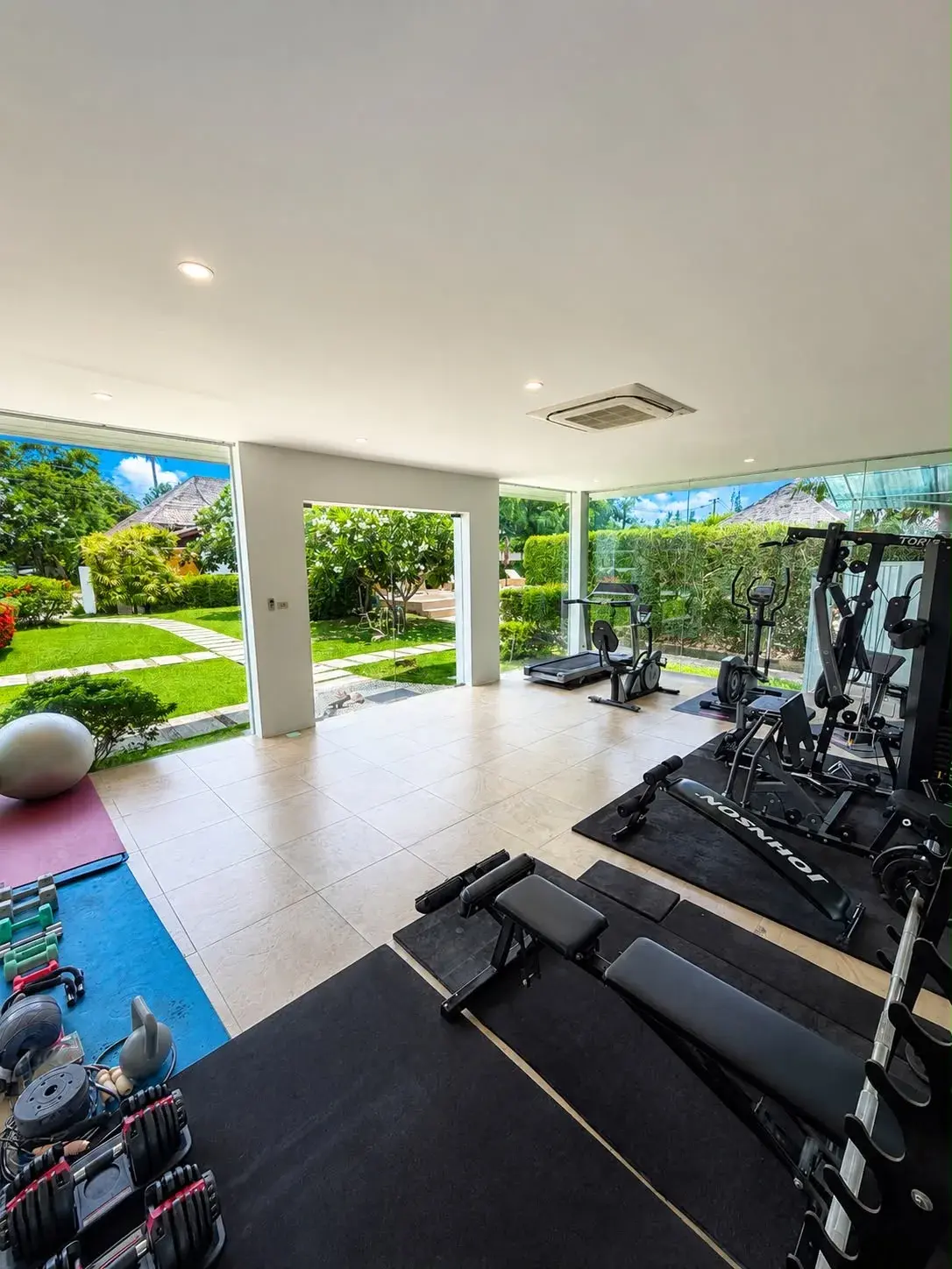 Morning workout